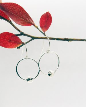 La Baroudeuse n°2 – Silver earrings