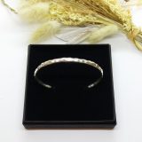 La Baroudeuse – silver bangle bracelet