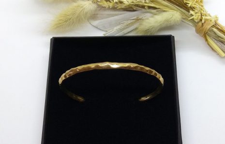Bracelet La Baroudeuse – Jonc en bronze
