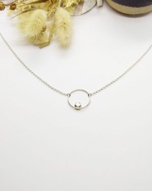 La Baroudeuse n°2 – Silver necklace