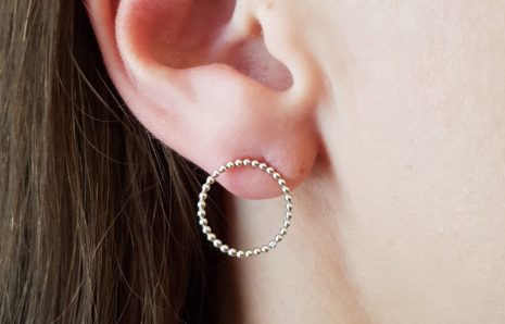 Boucles d’oreilles perlées
