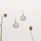 Boucles d'oreilles Célestine en argent 925