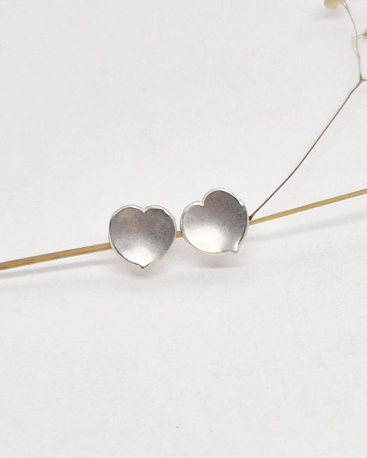 Boucles d’oreilles puces en argent 925 - Puces florales N1