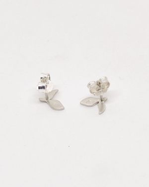 BO en argent 925 – Puces florales N3