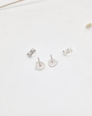BO en argent 925 – Puces florales N7