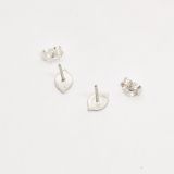 BO en argent 925 – Puces florales N4