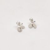 BO en argent 925 – Puces florales N5