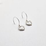 Boucles d’oreilles Monstera en argent 925 – Bijou feuille tropicale