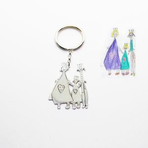 10-05-porte-clé-famille-Kidsart-bijoux
