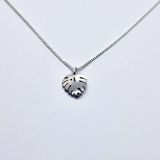 Collier Monstera en argent 925 – Bijou feuille tropicale