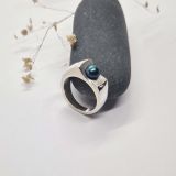 Bague Océane en argent 925 et perle d&rsquo;eau douce
