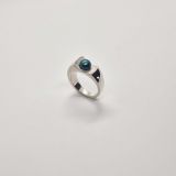 Bague Océane en argent 925 et perle d&rsquo;eau douce