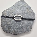 Bracelet Essentiel en argent 925 & cordon