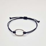 Bracelet Essentiel en argent 925 & cordon